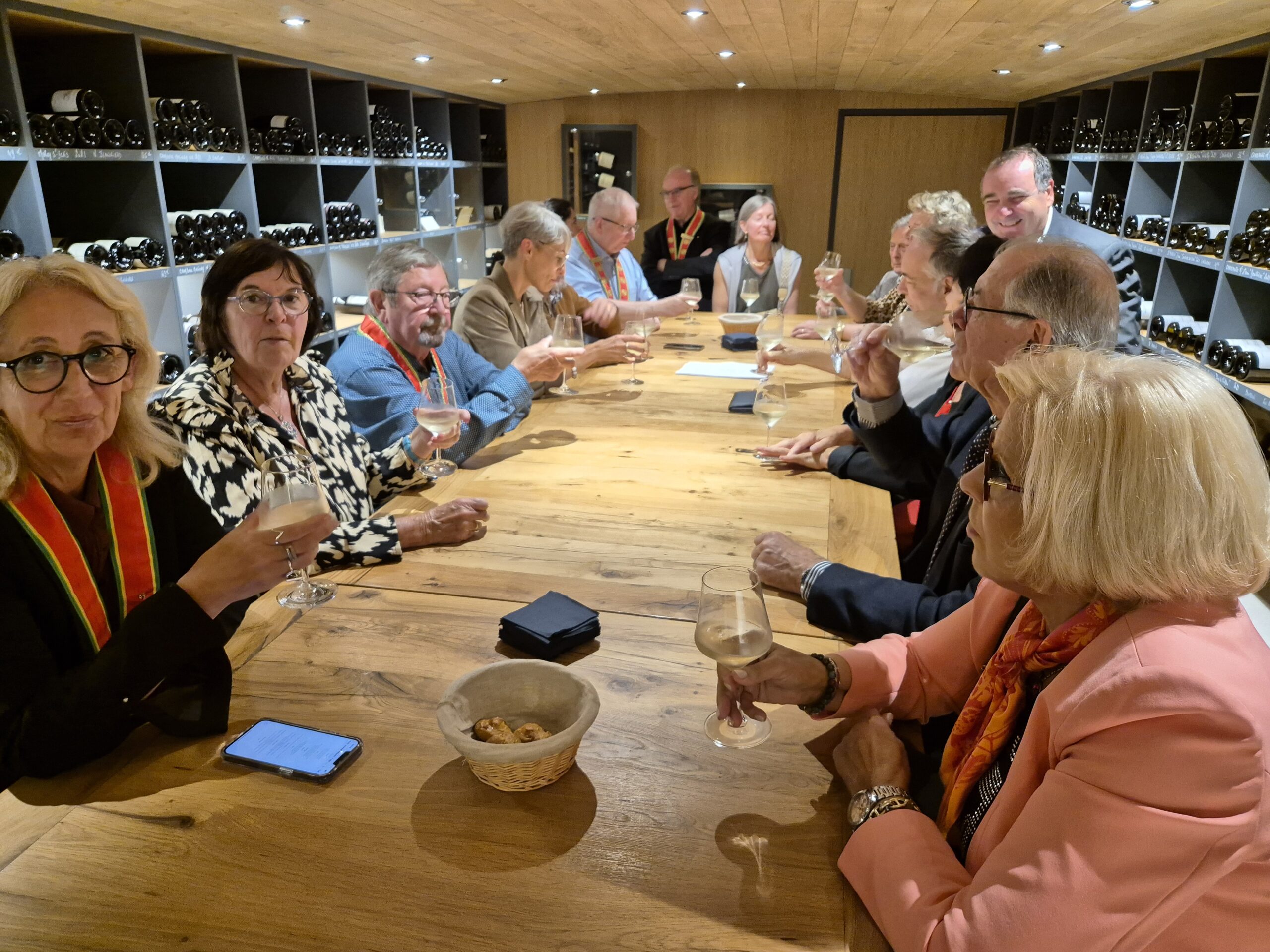 Soirée au Millésime à Chambolle Musigny