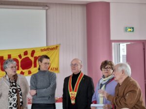 Discours de Mr SALINAS , Délégué Départemental de l'A.F.M.