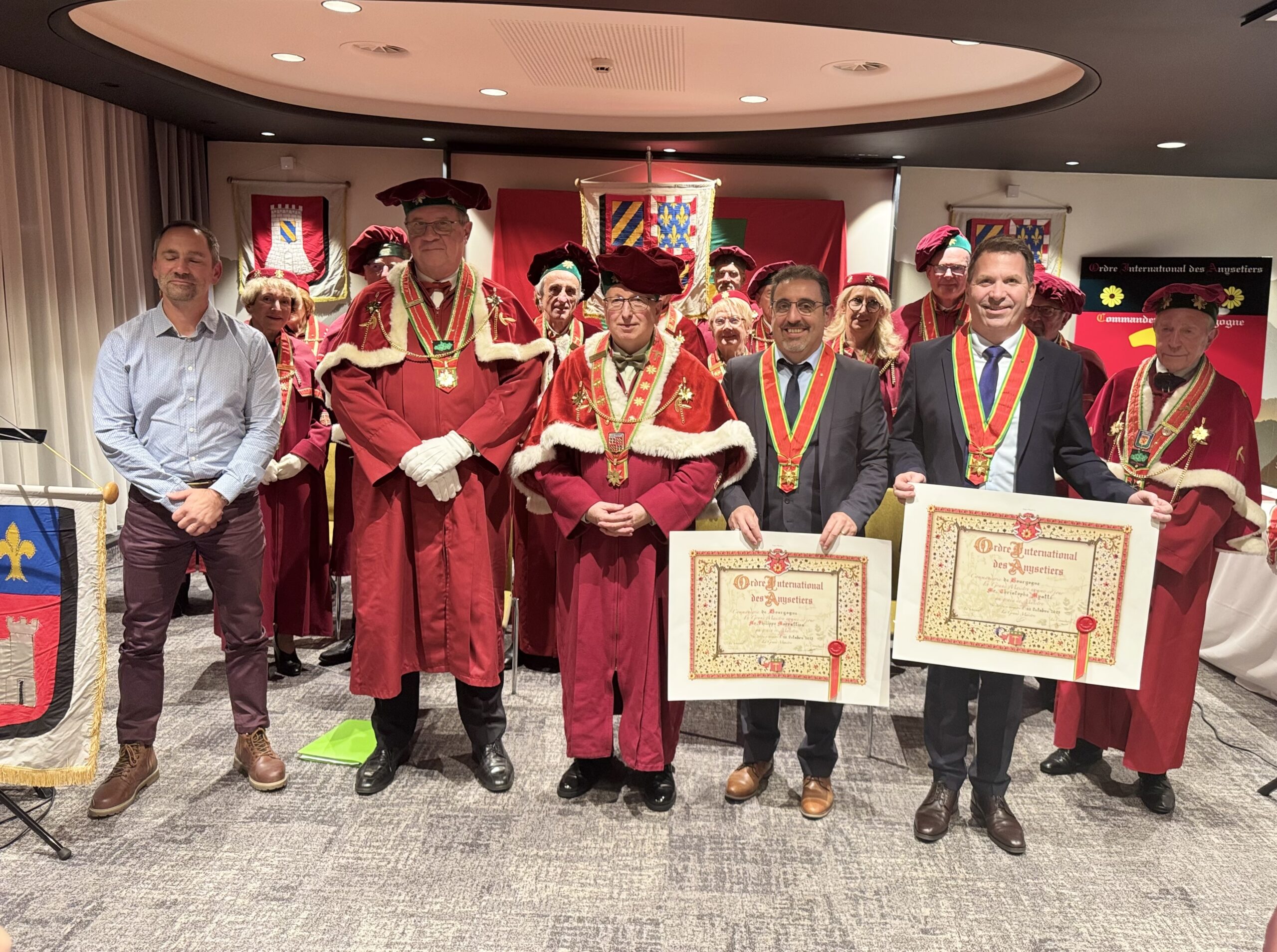 95ème Chapitre Magistral de la Commanderie de Bourgogne à l’Hôtel MERCURE de Dijon
