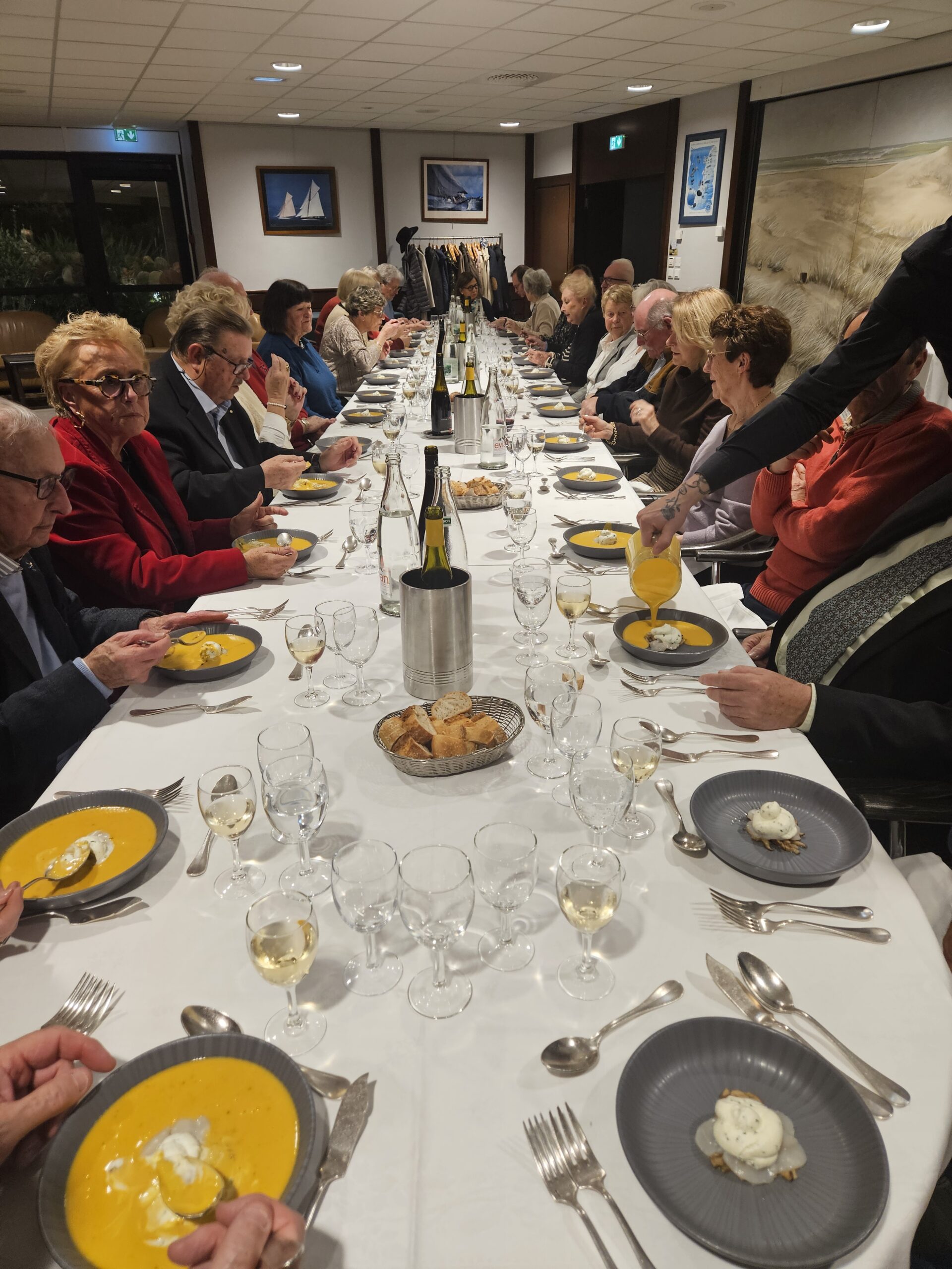 Repas aux Salons du Golf du 7 novembre 2025