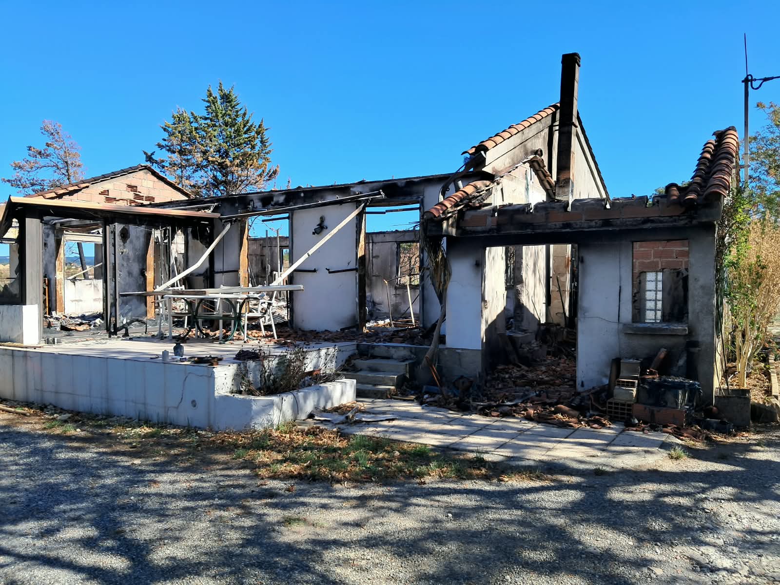 Les Anysetiers aux côtés des sinistrés de l’incendie
